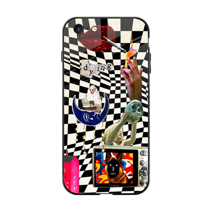 Dark Trip back phone cover | glass case for iphone 6