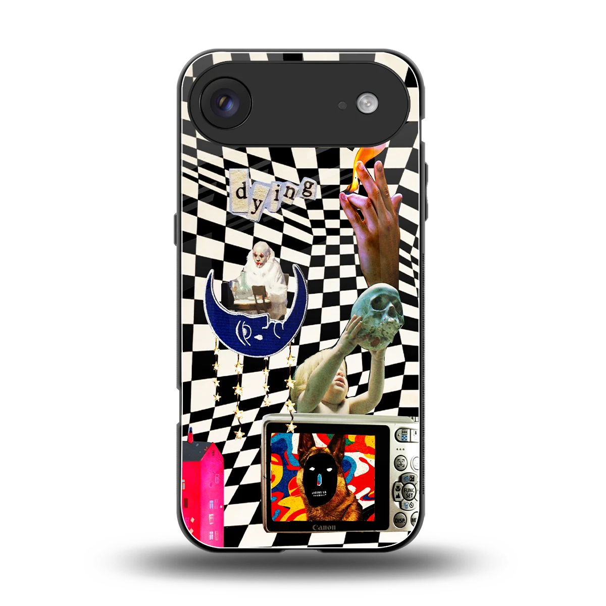 Dark Trip back phone cover | glass case for iphone air
