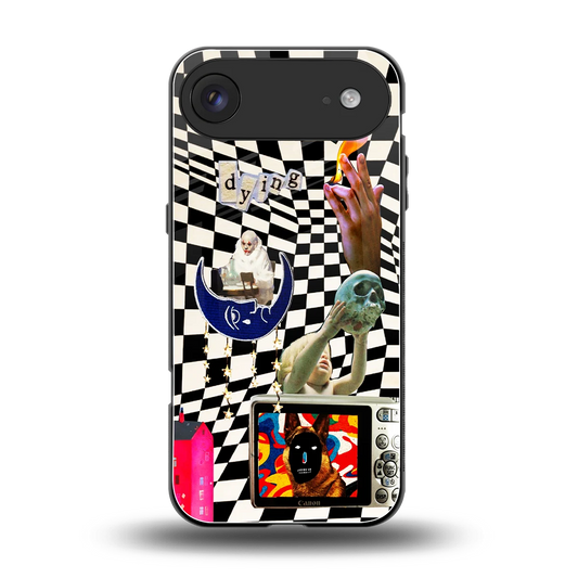 Dark Trip back phone cover | glass case for iphone air