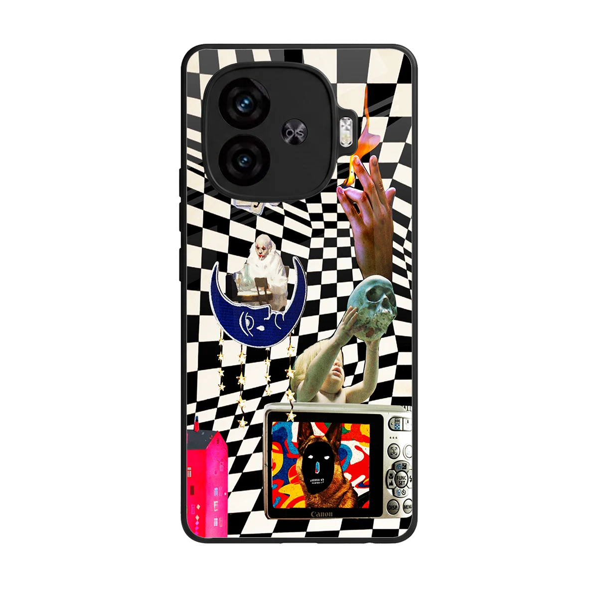 Dark Trip back phone cover | glass case for iqoo neo 10r 5g