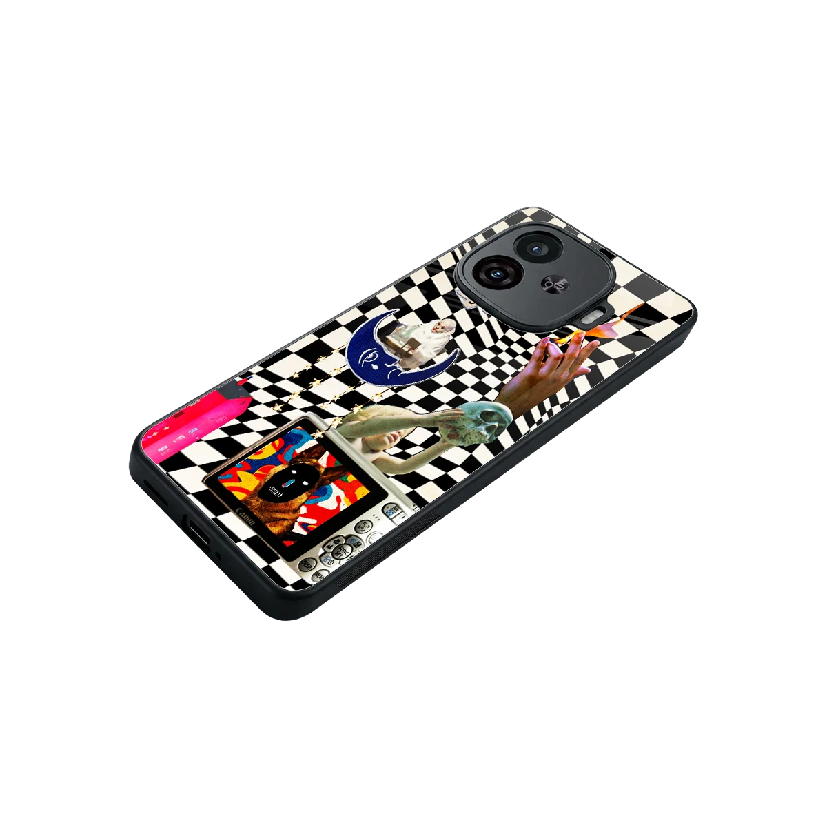 Dark Trip stylish phone case for iqoo neo 10r 5g | glossy glass and slim fit