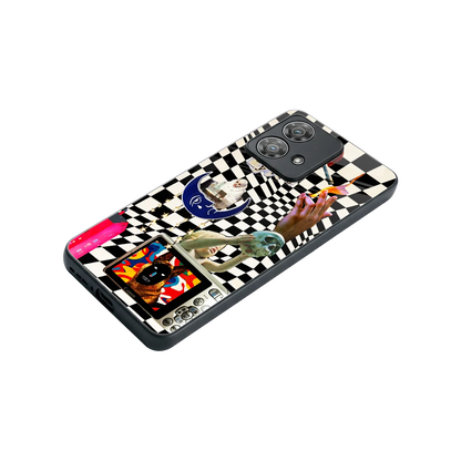Dark Trip stylish phone case for motorola edge 40 neo 5g | glossy glass and slim fit