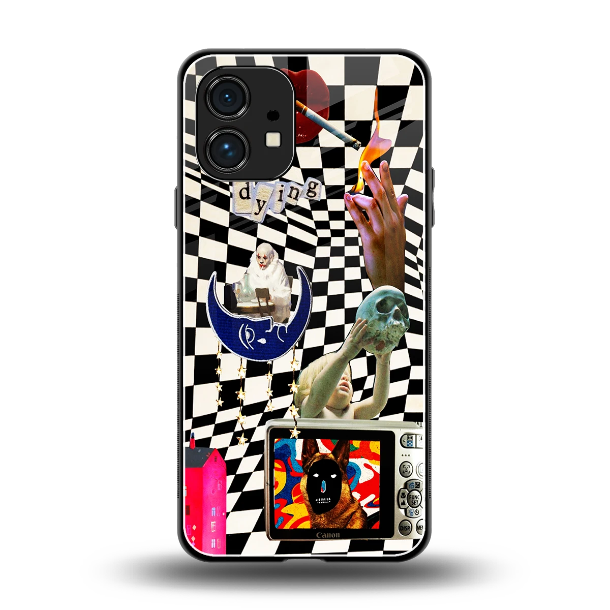 Dark Trip back phone cover | glass case for nothing phone 1