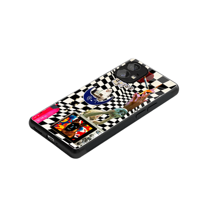 Dark Trip stylish phone case for nothing phone 1 | glossy glass and slim fit