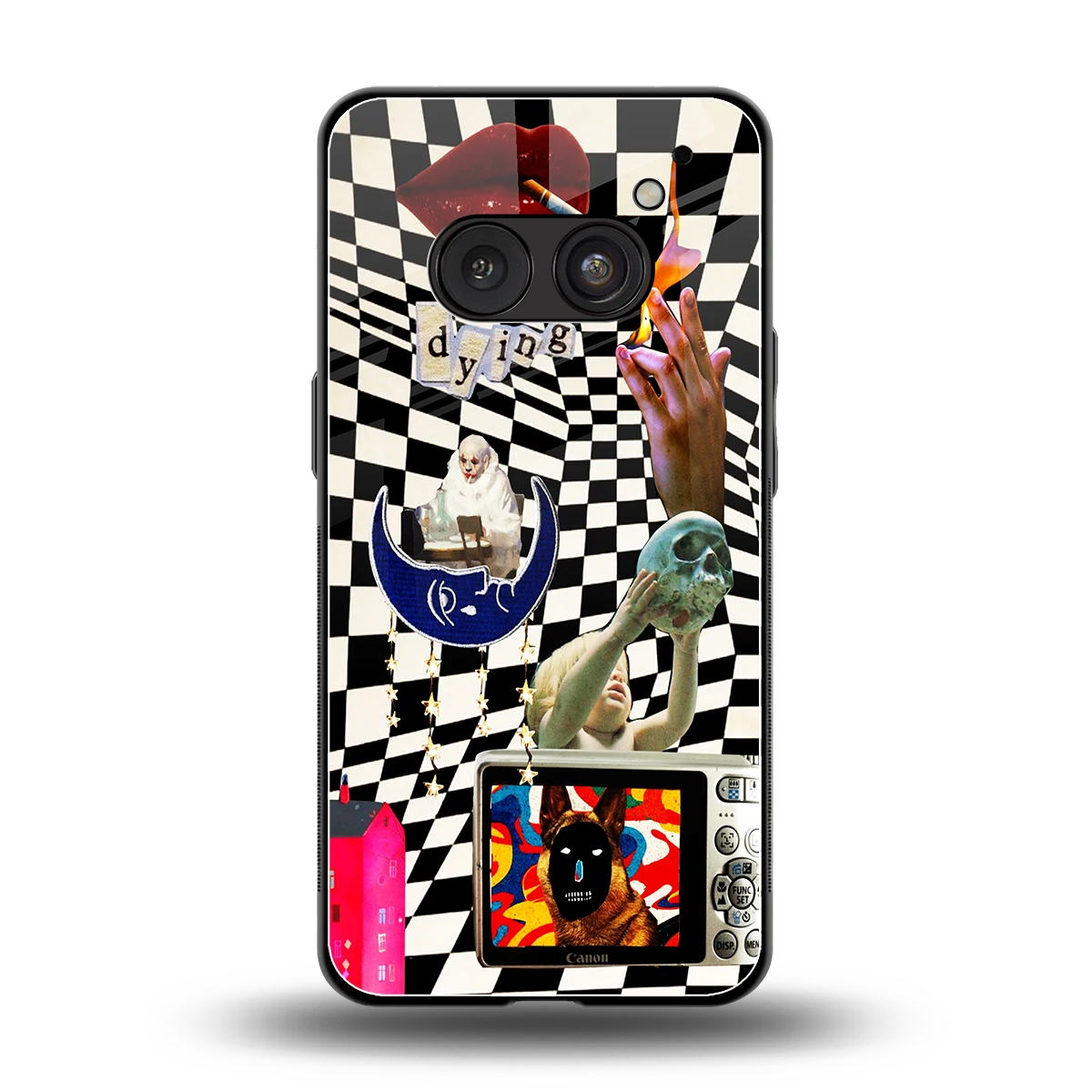 Dark Trip back phone cover | glass case for nothing phone 2a