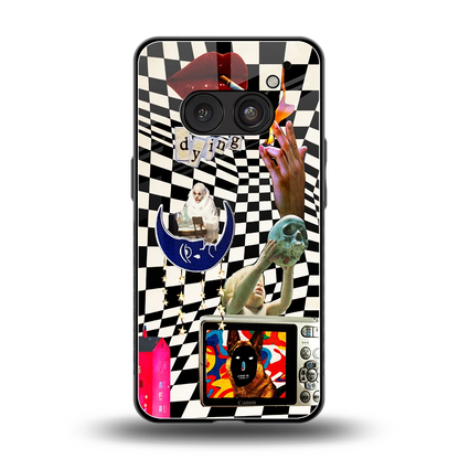 Dark Trip back phone cover | glass case for nothing phone 2a