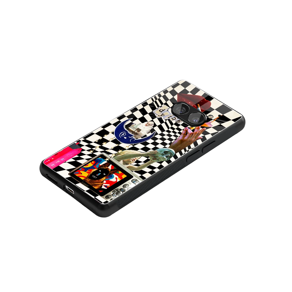 Dark Trip stylish phone case for nothing phone 2a | glossy glass and slim fit