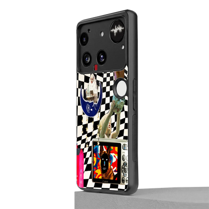 Dark Trip nothing phone 3 mobile cover | shockproof glass phone case