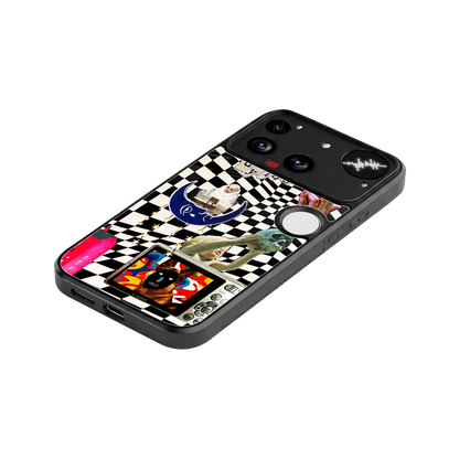 Dark Trip stylish phone case for nothing phone 3 | glossy glass and slim fit