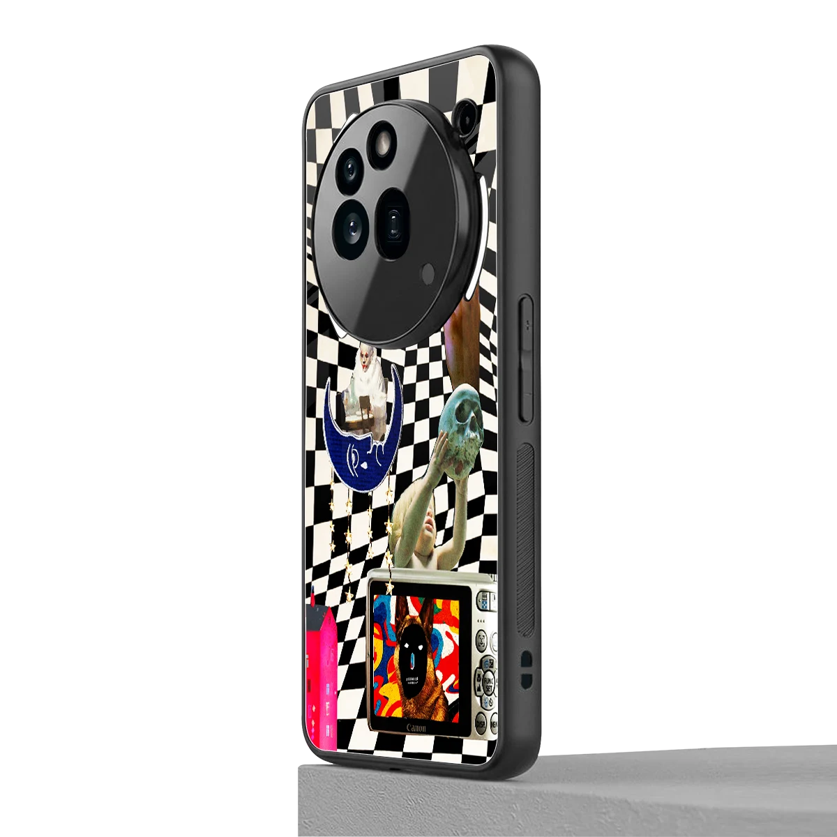 Dark Trip nothing phone 3a pro mobile cover | shockproof glass phone case