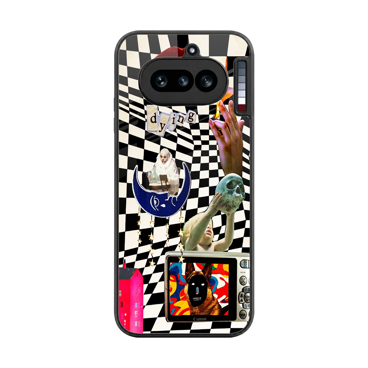 Dark Trip back phone cover | glass case for nothing phone 4a