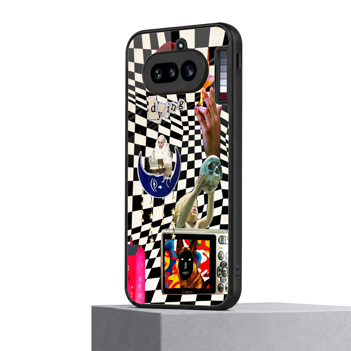 Dark Trip nothing phone 4a mobile cover | shockproof glass phone case