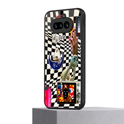 Dark Trip nothing phone 4a mobile cover | shockproof glass phone case
