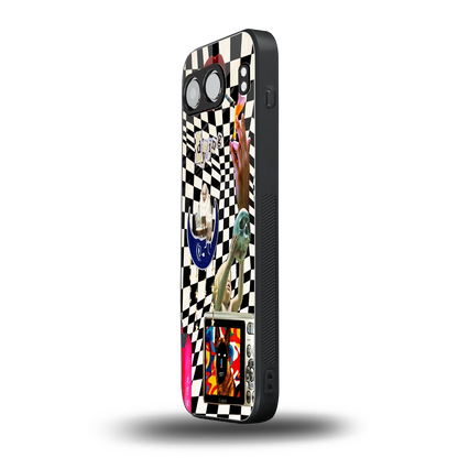 Dark Trip oneplus nord 4 mobile cover | shockproof glass phone case