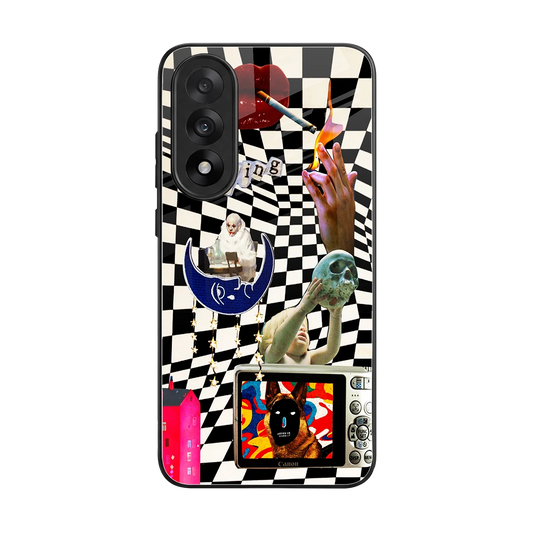 Dark Trip back phone cover | glass case for oneplus nord 5