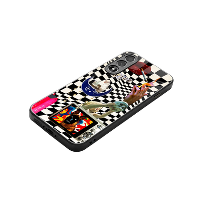 Dark Trip stylish phone case for oneplus nord 5 | glossy glass and slim fit