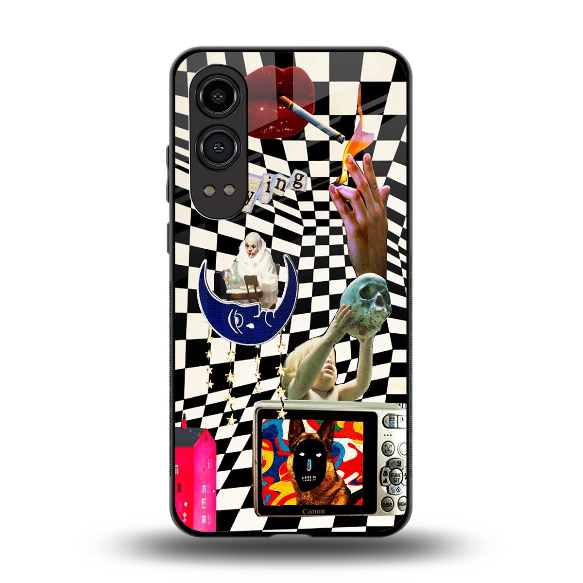 Dark Trip back phone cover | glass case for oneplus nord ce 4 lite