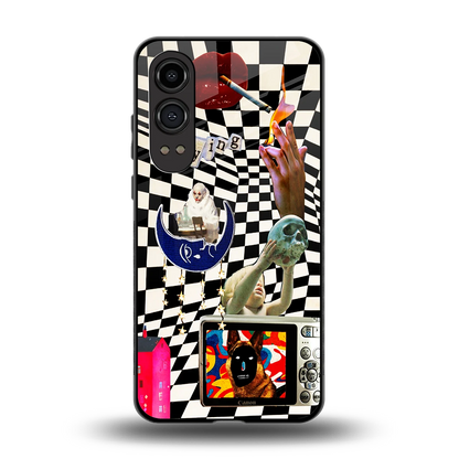 Dark Trip back phone cover | glass case for oneplus nord ce 4 lite