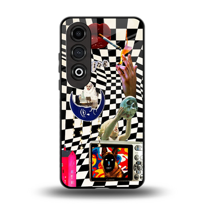 Dark Trip back phone cover | glass case for oneplus nord ce 4