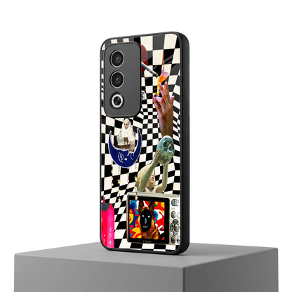 Dark Trip oppo a3 pro mobile cover | shockproof glass phone case