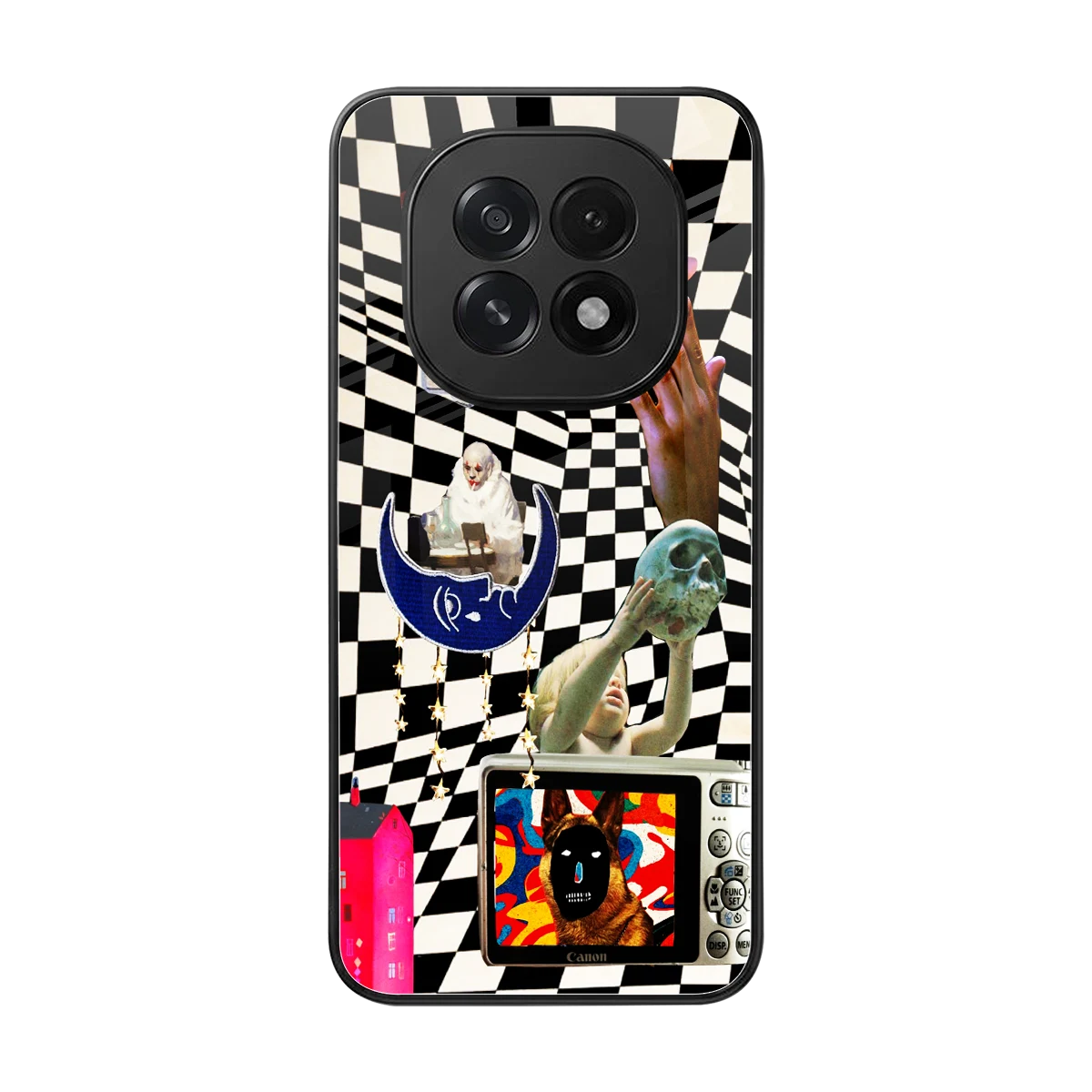 Dark Trip back phone cover | glass case for oppo f29 5g