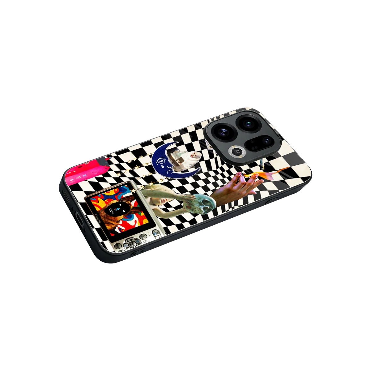 Dark Trip stylish phone case for oppo find x9 | glossy glass and slim fit