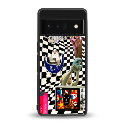 Dark Trip back phone cover | glass case for google pixel 6 pro