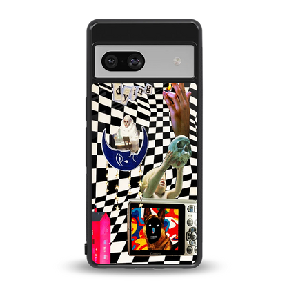 Dark Trip back phone cover | glass case for google pixel 7
