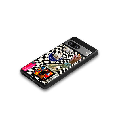 Dark Trip google pixel 8 mobile cover | shockproof glass phone case