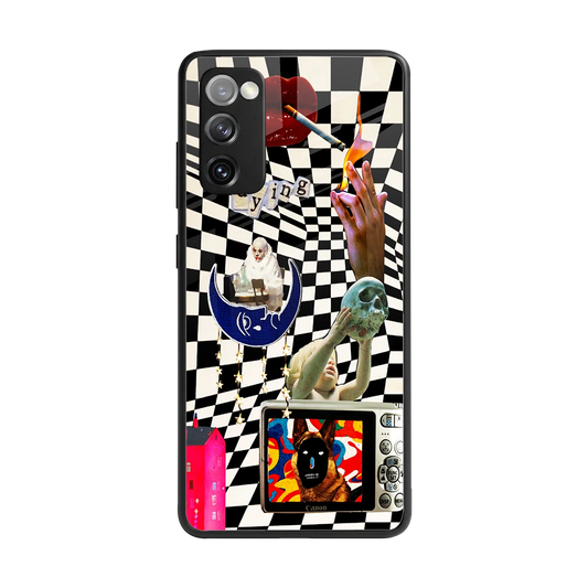 Dark Trip back phone cover | glass case for samsung galaxy s20 fe