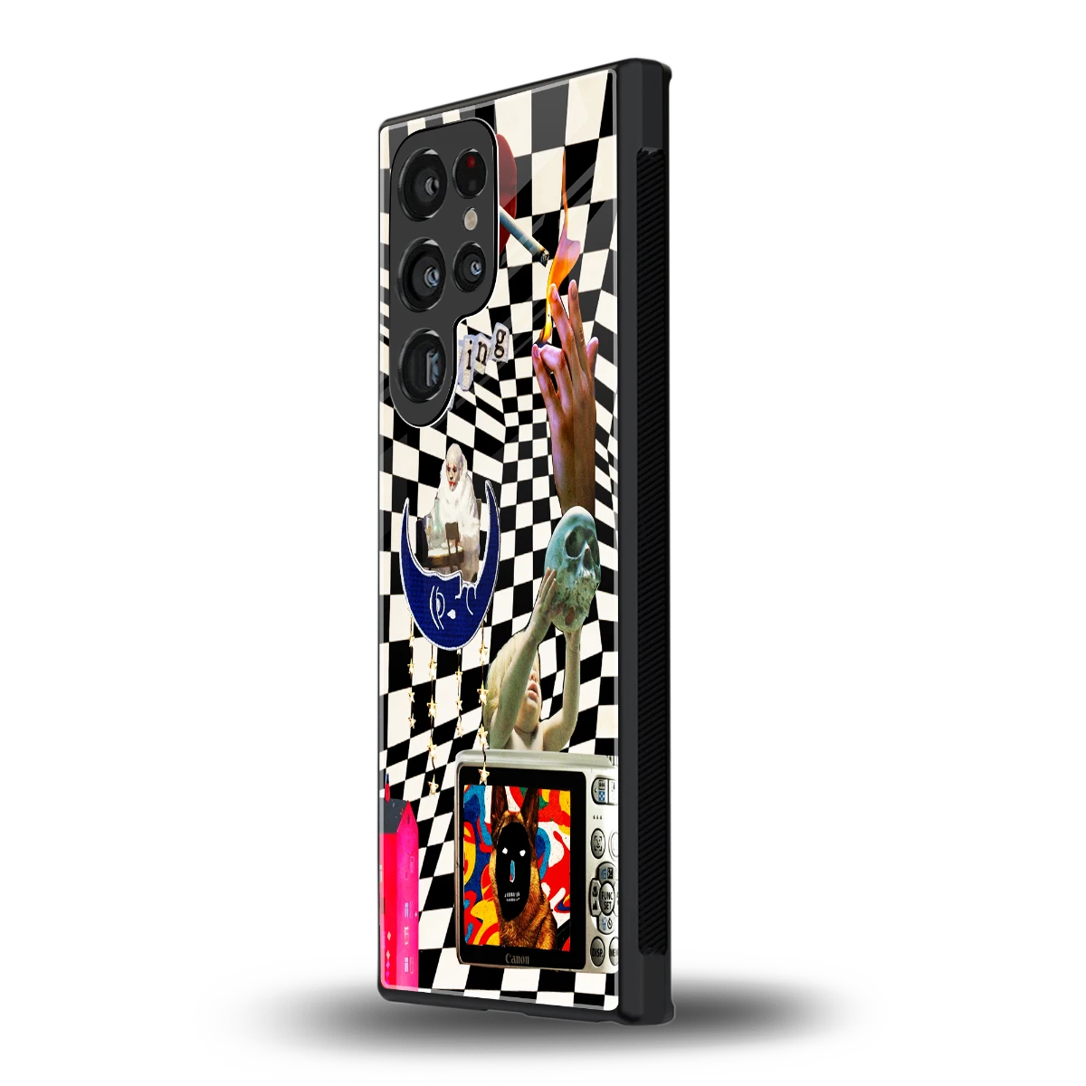 Dark Trip samsung galaxy s23 ultra mobile cover | shockproof glass phone case