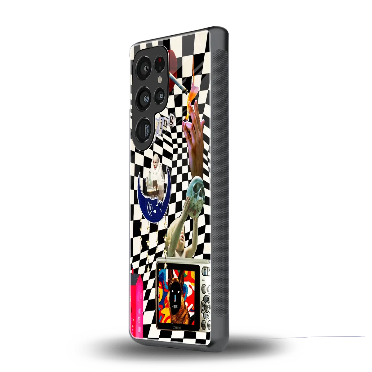 Dark Trip samsung galaxy s25 ultra mobile cover | shockproof glass phone case