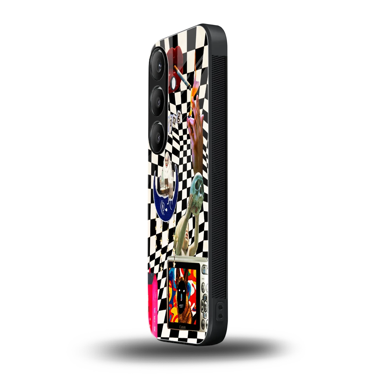 Dark Trip samsung galaxy s24 mobile cover | shockproof glass phone case