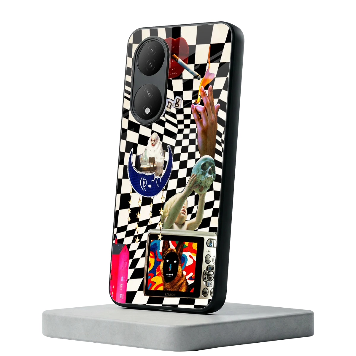Dark Trip Vivo-y100 mobile cover | shockproof glass phone case