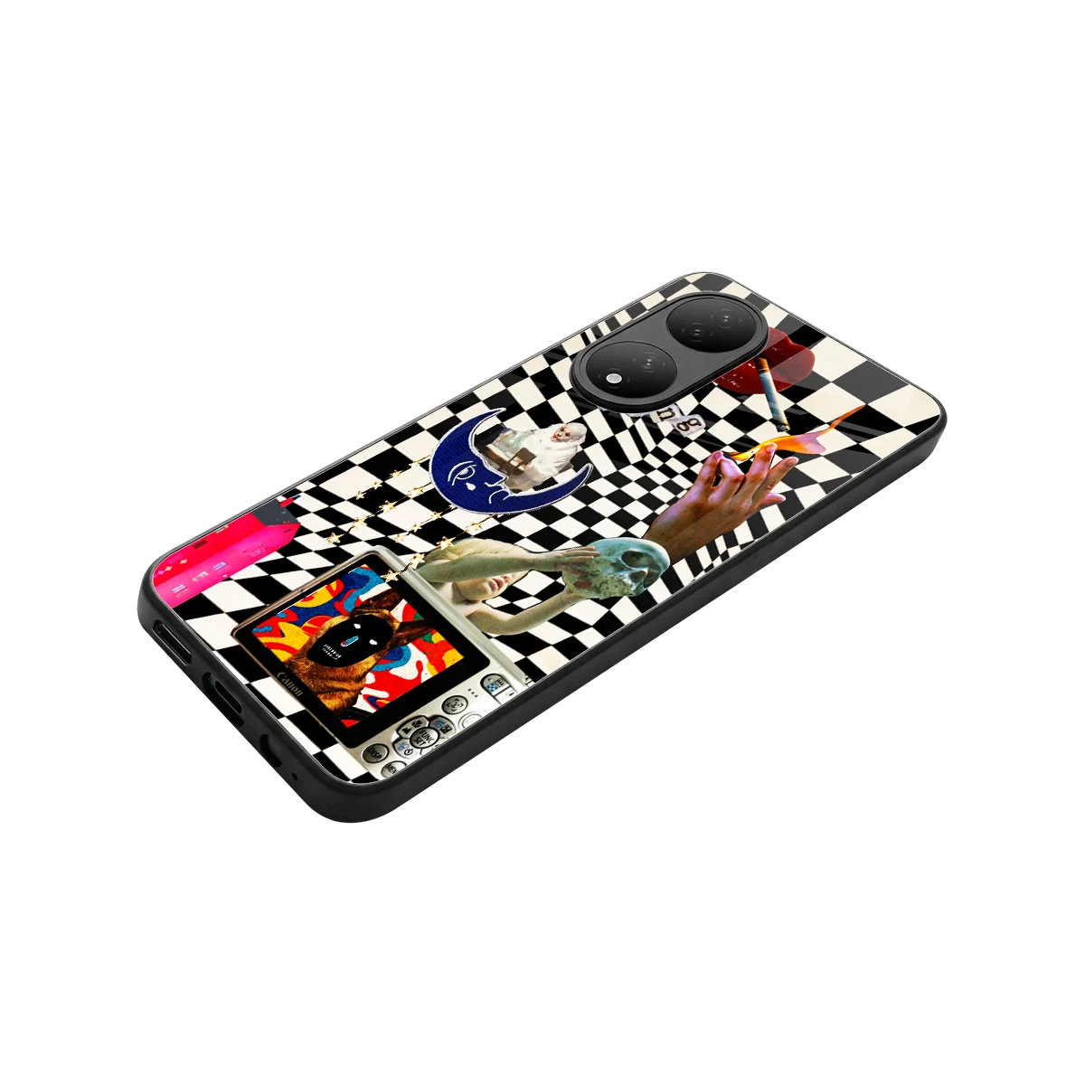 Dark Trip stylish phone case for Vivo-y100 | glossy glass and slim fit