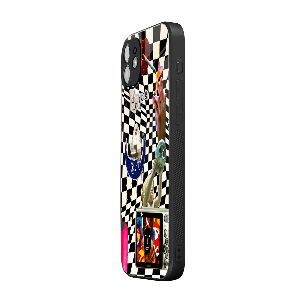 Dark Trip iphone 12 mobile cover | shockproof glass phone case