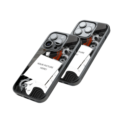 Polaroid Personalised Glass Phone Case