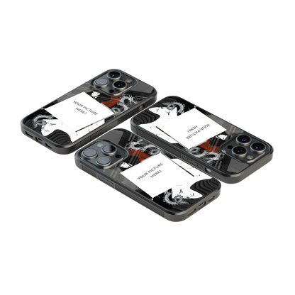 Polaroid Personalised Glass Phone Case