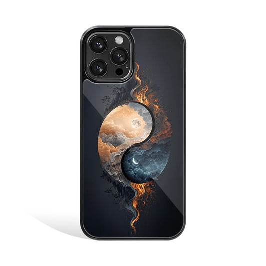 Premium Glass Back Mobile Phone Cover for iPhone, Samsung, OnePlus, Google Pixel, Redmi, Oppo, Vivo & Realme