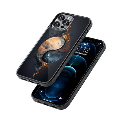 Protective Glass Back Phone Case Compatible with iPhone, Samsung, OnePlus, Pixel & More