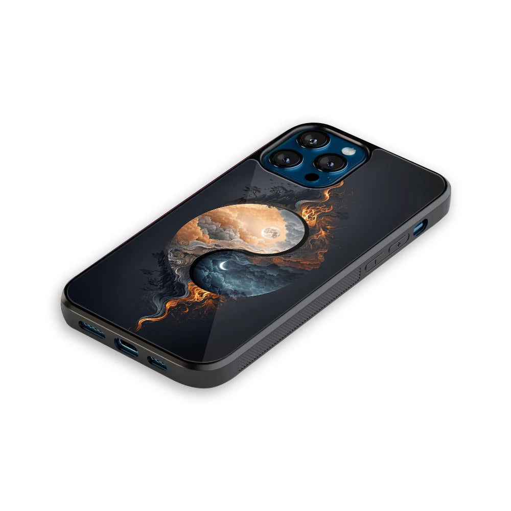 Luxury Glass Back Mobile Cover for iPhone, Samsung Galaxy, OnePlus, Pixel, Redmi & More