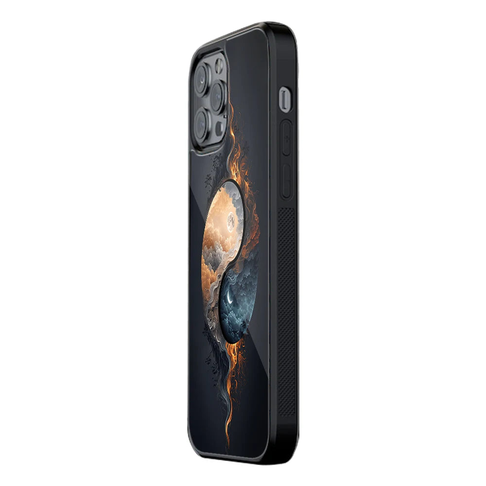 Trendy Glass Back Mobile Case for iPhone, Samsung, Redmi, OnePlus, Google Pixel, Motorola