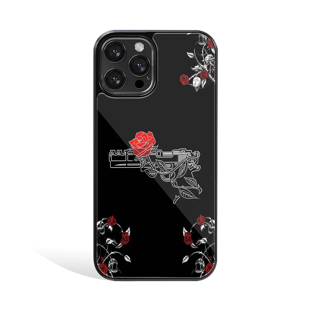 Premium Glass Back Mobile Phone Cover for iPhone, Samsung, OnePlus, Google Pixel, Redmi, Oppo, Vivo & Realme