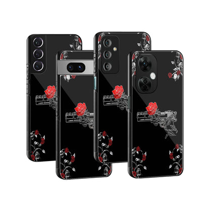 Stylish Glass Back Case for All Smartphones iPhone, Samsung, OnePlus, Pixel, Redmi, Oppo, Vivo, Motorola