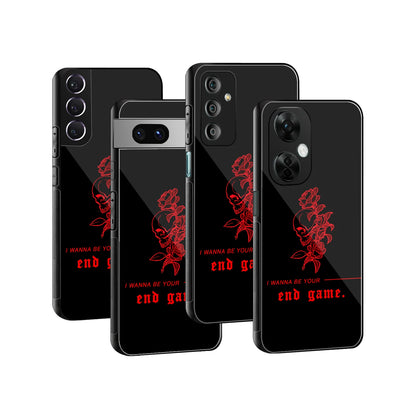 Stylish Glass Back Case for All Smartphones iPhone, Samsung, OnePlus, Pixel, Redmi, Oppo, Vivo, Motorola