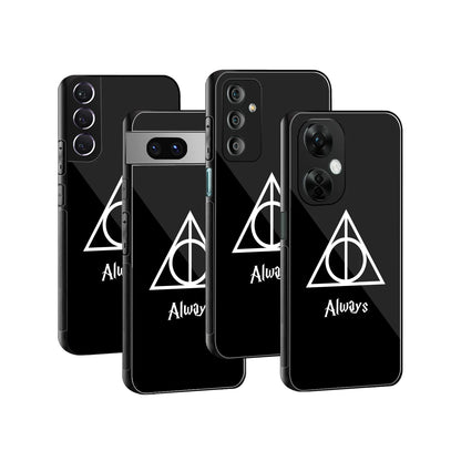 Stylish Glass Back Case for All Smartphones iPhone, Samsung, OnePlus, Pixel, Redmi, Oppo, Vivo, Motorola
