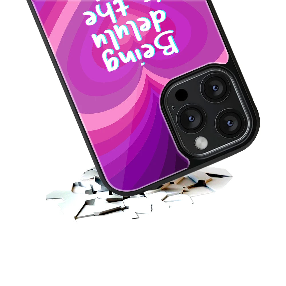 Durable Glass Back Mobile Case for iPhone, Samsung, OnePlus, Google Pixel, Redmi, Vivo, Oppo