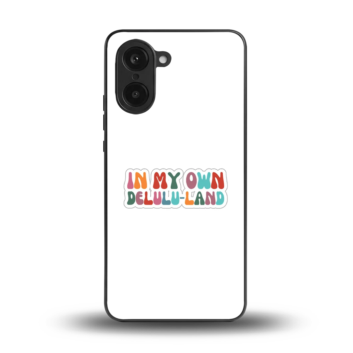 Delulu Land back phone cover | glass case for oneplus nord ce5 5g