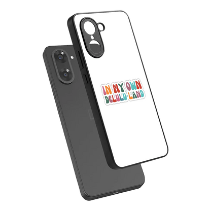 Delulu Land sleek oneplus nord ce5 5g cover with tempered glass back and TPU edges
