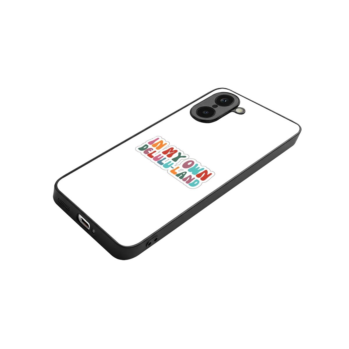 Delulu Land stylish phone case for oneplus nord ce5 5g | glossy glass and slim fit